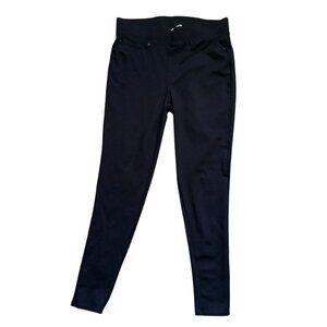 Seven7 Womans Pull On Jegging- Black-Size M-GUC
